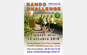 Rando Challenge régional Auvergne