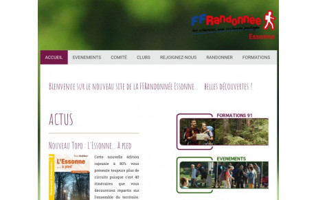 Nouveau site Internet du Comité 